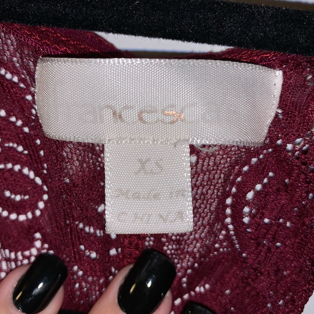 Francesca’s Remington Racer Back Lace Bralette - Picture 5 of 5